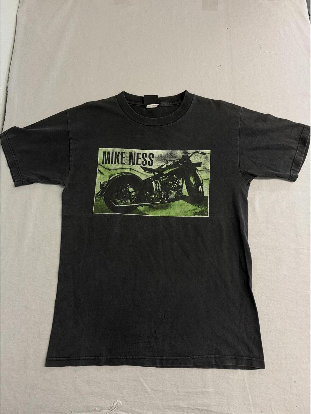 Vintage Mike Ness T-shirt Singer Social Distortion Biker - M